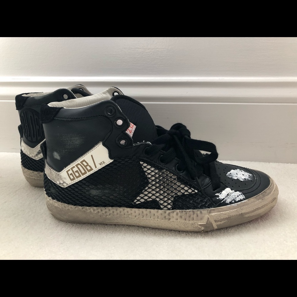 NEVER BEEN WORN Golden Goose 2.12 Black sneaker